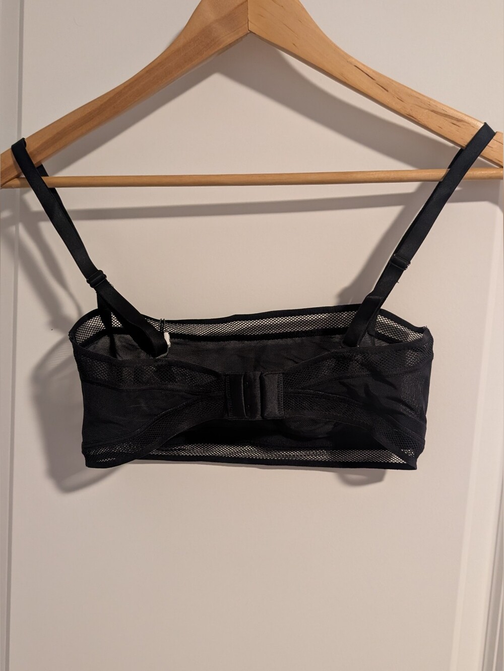 NWT Negative Underwear Sieve Trim Bralette in Black Size 2 - Picture 6 of 6